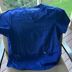 Fabletics Royal Blue V-Neck Top